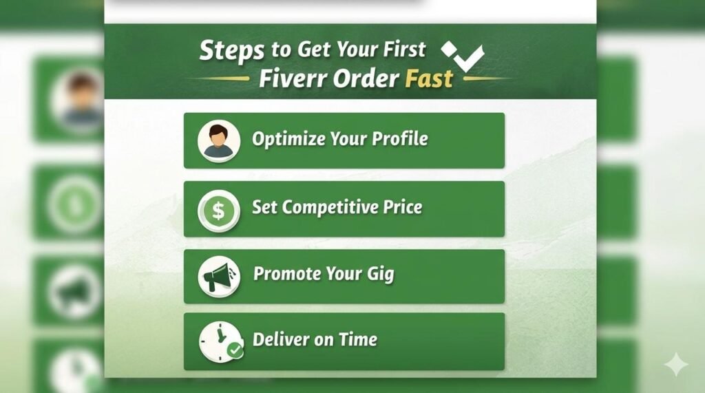 Fiverr Tips For Beginners 2026
get first step