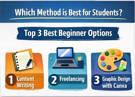 Top 3 best online earning options for students in 2026