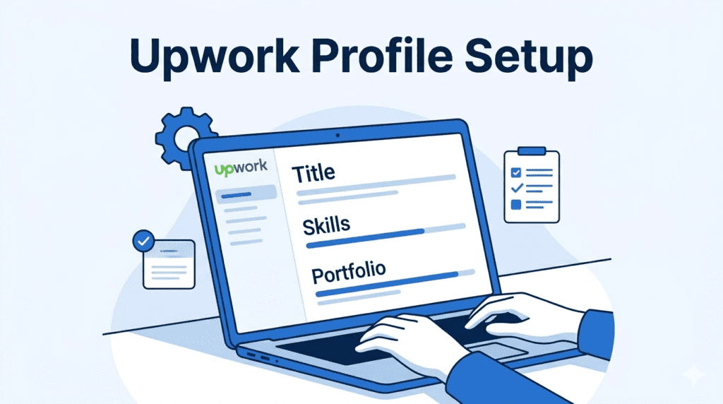 how to create upwork profile 2026 step by step beginner guide