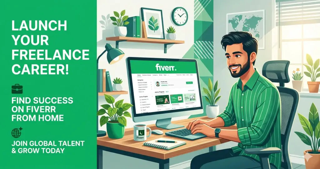 Fiverr account kaise banayein Pakistan 2026 — step by step complete guide
