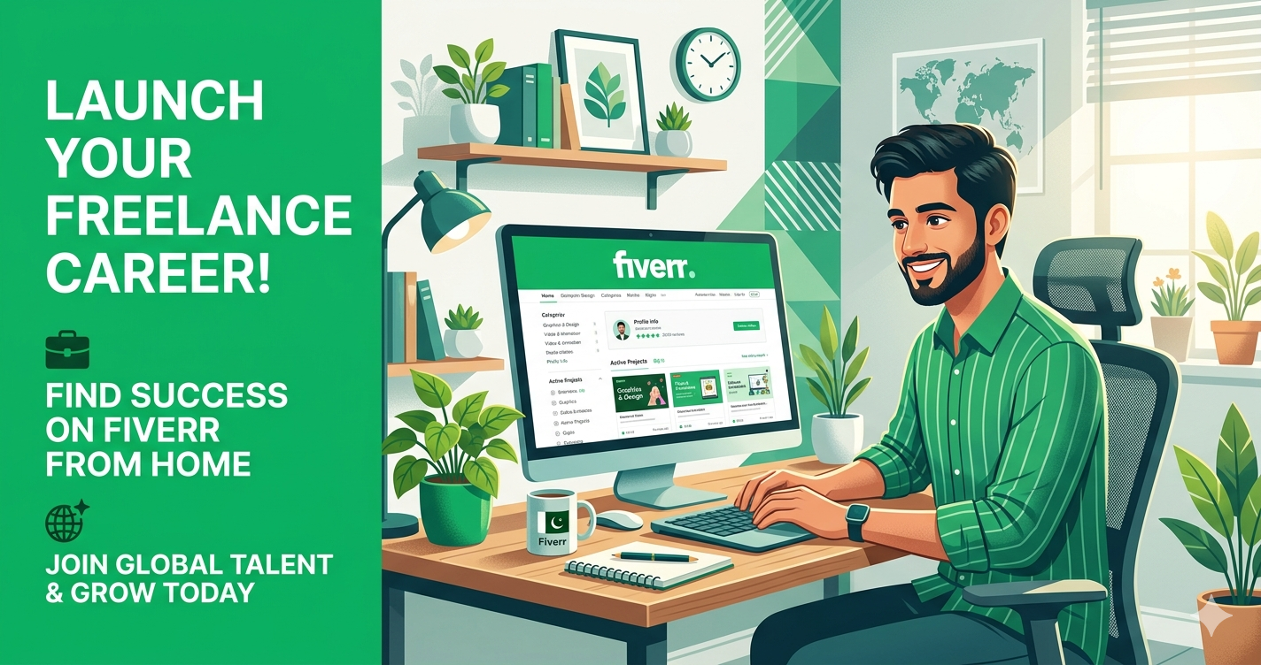 Fiverr Account Kaise Banayein Pakistan 2026 — Step by Step Complete Guide